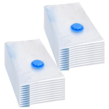 Vidaxl Vakuumske vreće za odjeću 60 x 40 cm 20 kom