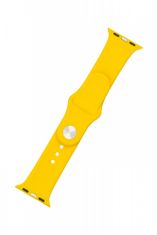 FIXED Set remena za pametni sat Apple Watch, silikonski, 38/40/41 mm, žuta (FIXSST-436-YL)