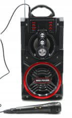 Bass Polska FM USB Karaoke zvučnik Bluetooth 90W + daljinski