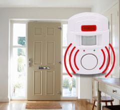 Lock Alarm Alarm s PIR + 2x senzorom daljinskog upravljača