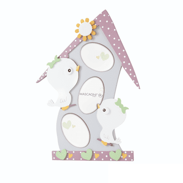 MASCAGNI M785 PINK MULTI Okvir Drvo 8x12 Ružičasta