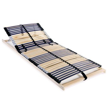 Vidaxl Okvir kreveta s 42 letvice, 7 zona, 80 x 200 cm