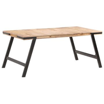 Vidaxl Blagovaonski stol 180 x 90 x 76 cm Masivno drvo manga