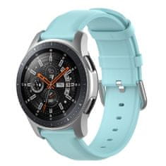 BStrap Leather Lux remen za Huawei Watch GT2 42mm, teal