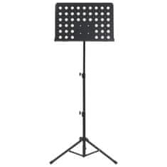 Vidaxl Stalak za note crni čelični