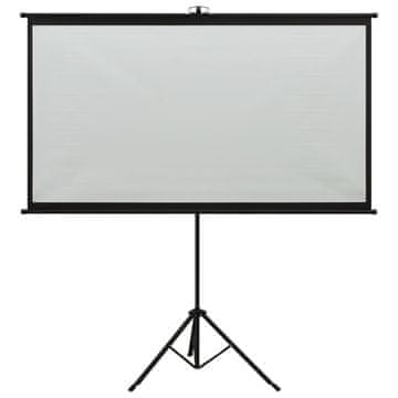 Vidaxl Projekcijsko platno s tronošcem 100 16 : 9