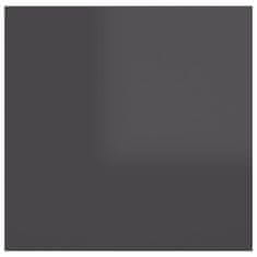 Vidaxl Zidni TV ormarić sivi visokog sjaja 30,5 x 30 x 30 cm