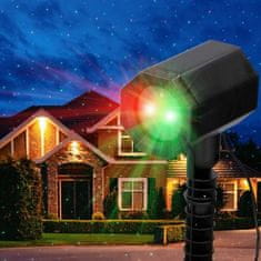 Grundig Zeleno crveni laserski projekt za lagano svjetlo - svjetla