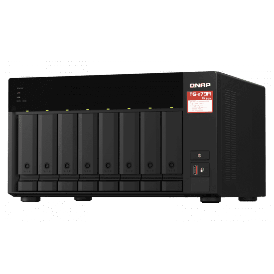 Qnap NAS TS-873A-8G poslužitelj, za 8 diskova, 2.5GbE mreža