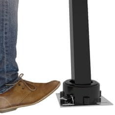 Vidaxl Samostojeća tenda na ručno uvlačenje 600 x 350 cm plavo-bijela