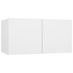 Vidaxl Viseći TV ormarić bijeli 60 x 30 x 30 cm