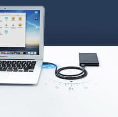 Ugreen USB 2.0 muški kabel 0,5 m crni