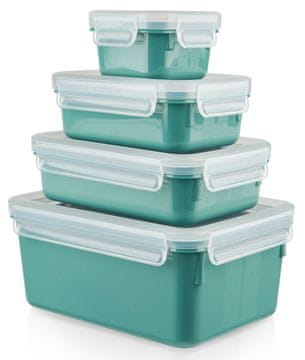 Tefal Komplet 4 kutije za hranu Master Seal Color, zelena, (N1031010)