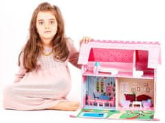 Aga4Kids Sklopiva kućica za lutke GLORIA