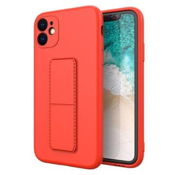 MG Kickstand silikonska maska za Samsung Galaxy M31s, crvena