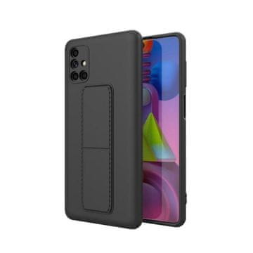 MG Kickstand silikonska maska za Samsung Galaxy M51, crno
