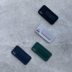 MG Kickstand silikonska maska za iPhone 11 Pro Max, crno