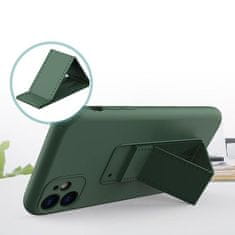 MG Kickstand silikonska maska za Samsung Galaxy A11 / M11, crno
