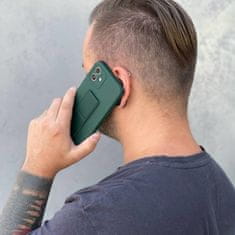 MG Kickstand silikonska maska za Samsung Galaxy S21 Plus 5G, ružičasta