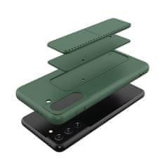 MG Kickstand silikonska maska za Samsung Galaxy S21 Plus 5G, ružičasta