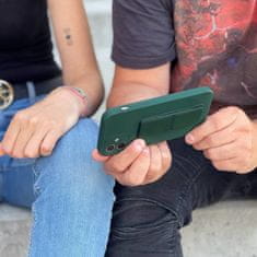 MG Kickstand silikonska maska za Samsung Galaxy S21 Plus 5G, ružičasta