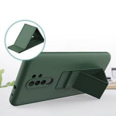 MG Kickstand silikonska maska za Xiaomi Redmi 9, crno