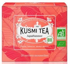 Kusmi Tea Organic AquaSummer vrećice od muslina, 20 vrećica, 40 g