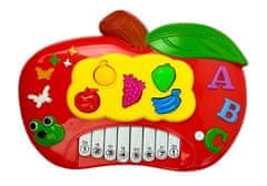 Lean-toys Interaktivni jabučni klavir + mikrofon