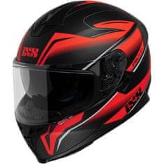 iXS 1100 2.3 motociklistička kaciga, crno-crvena, S