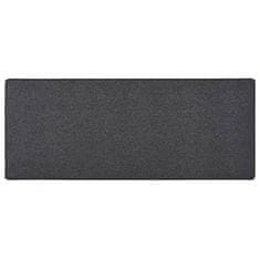 Vidaxl Dugi tepih antracit 80 x 200 cm