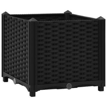 Vidaxl Povišena gredica 40x40x38 cm polipropilen