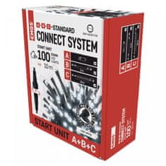 EMOS Start Unit osnovni set za spojni niz, 100 LED, 10 m, hladna bijela