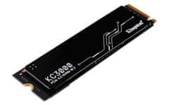 Kingston KC3000 SSD disk, M.2, NVMe, 1 TB, 7000/6000 MB/s, PCIe 4.0, 3D TLC (SKC3000S/1024G)