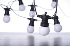 EMOS LED lanac, 10× mliječne žaruljice, 5 m, tople boje