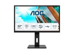 AOC Q32P2CA monitor, 80 cm, QHD, IPS, USB-C PD