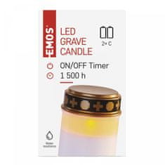 EMOS LED dekoracija, svijeća, unutarnja/vanjska, 12,5 cm