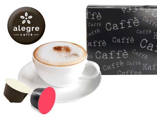 Alegre caffè kapsule Cappuccino, za aparat Dolce Gusto, 32+32 komada