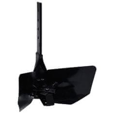 Vidaxl Priključak za plug crni metalni