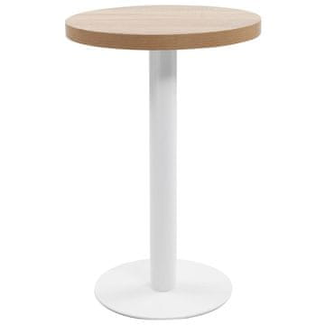 Vidaxl Bistro stol svijetlosmeđi 50 cm MDF