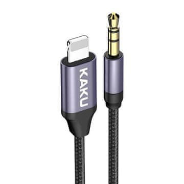 Kaku KSC-427 audio kabel Lightning / 3.5mm jack 1m, crno