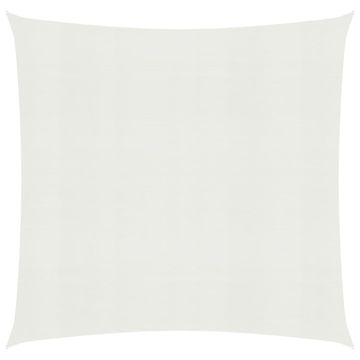 Vidaxl Jedro za zaštitu od sunca 160 g/m² bijelo 2,5 x 2,5 m HDPE