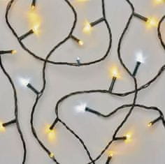 EMOS svjetlosni lanac, 100 LED, 10m, trepćući, toplo/hladno bijeli