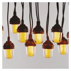 EMOS LED dekoracija, svjetlosni lanac, 10x svjetla, 4,5 m, vanjski / unutarnji, vintage