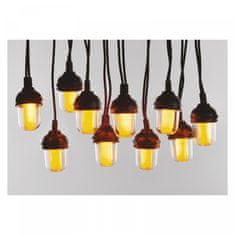 EMOS LED dekoracija, svjetlosni lanac, 10x svjetla, 4,5 m, vanjski / unutarnji, vintage