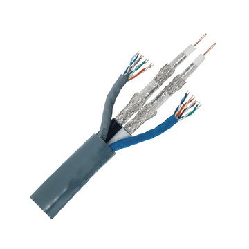 MaxTrack Kombinirani kabel 2x koaksijalni RG6U, 2x UTP CAT5
