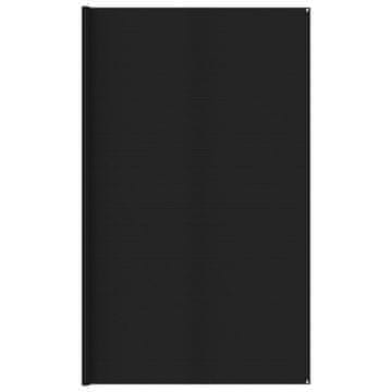 Vidaxl Tepih za šator 400 x 500 cm crni