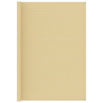 Vidaxl Tepih za šator bež 250 x 200 cm HDPE