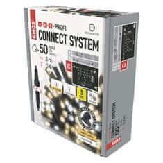 EMOS Profi LED ledene svijeće, trepćuće, 3 m, vanjske, toplo/hladno bijele