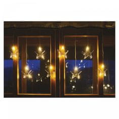 EMOS Acrylic Star lampice, 8 LED, bijele