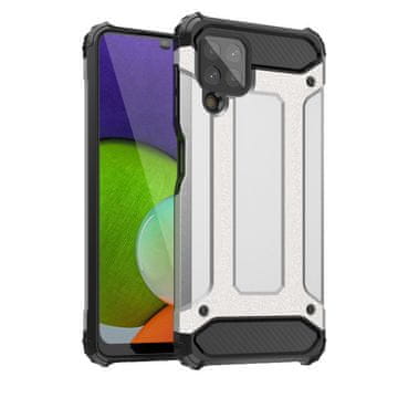 Armor Hybrid Armor futrola za Samsung Galaxy A22 4G, srebrna